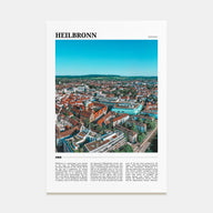Heilbronn Travel Color Poster