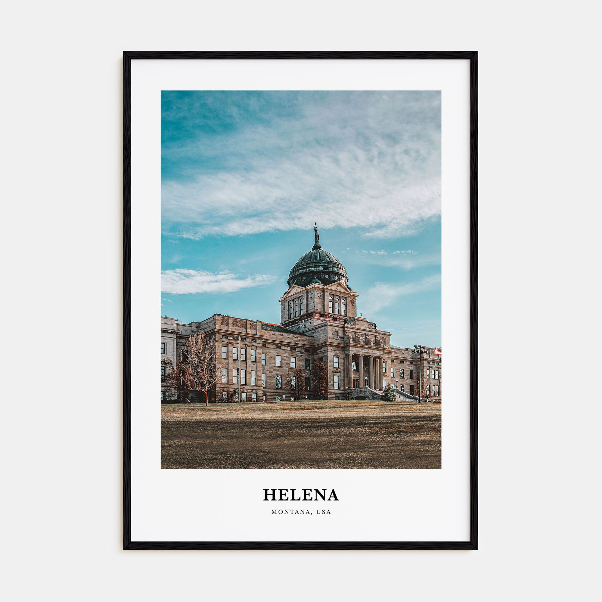 Helena Portrait Color Poster