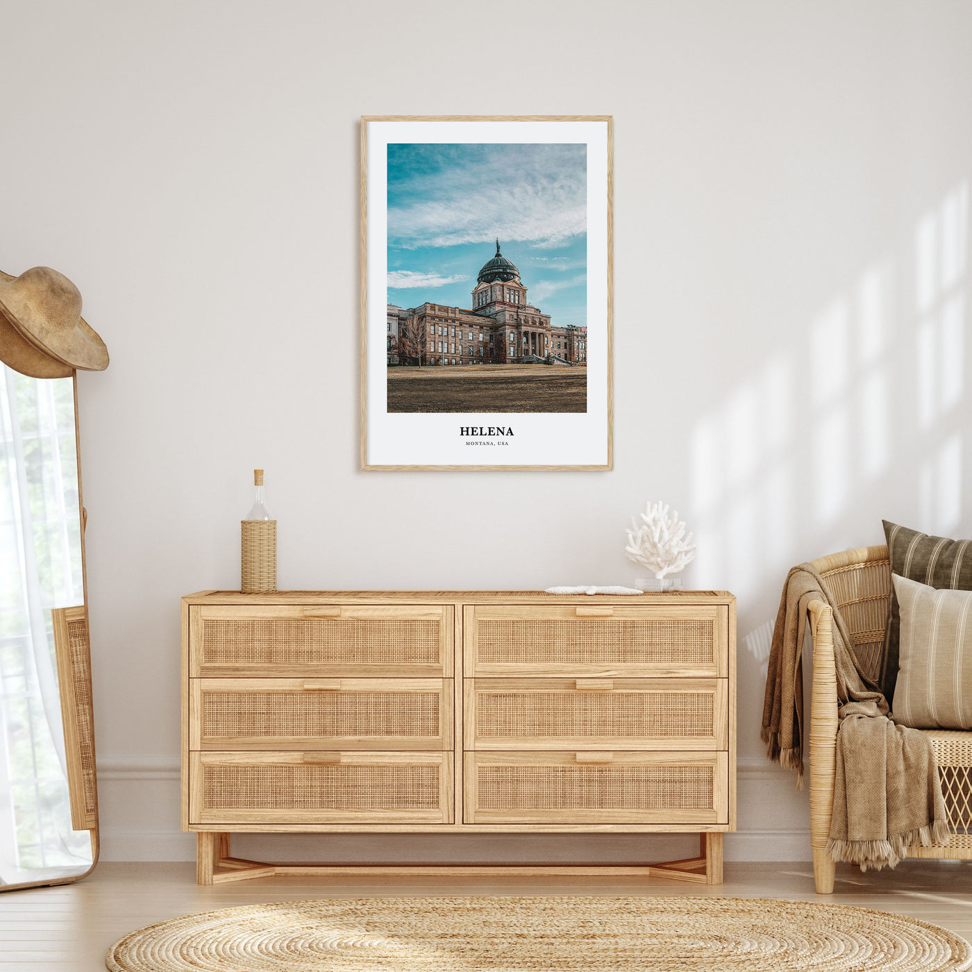 Helena Portrait Color Poster