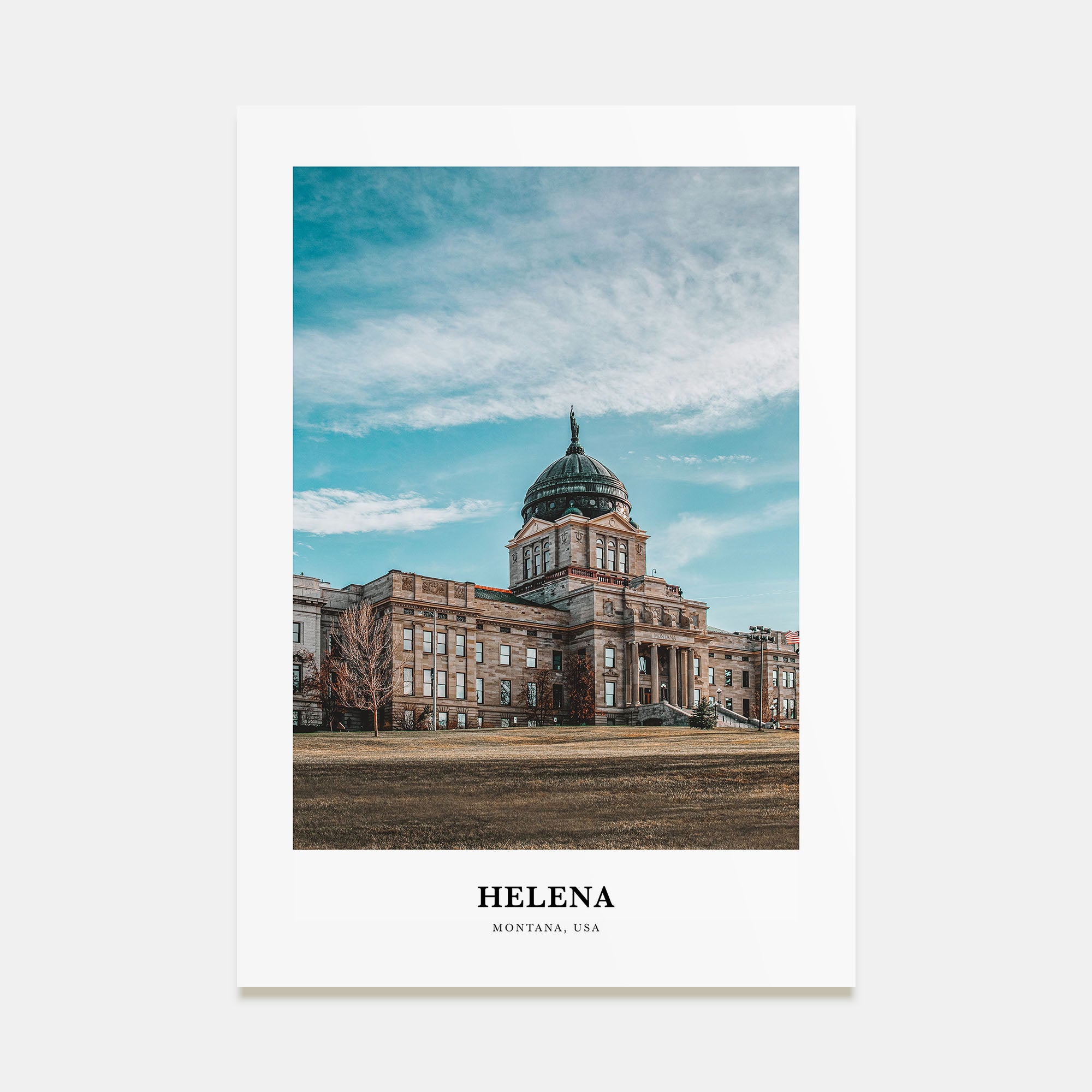 Helena Portrait Color Poster