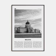 Helena Travel B&W No 1 Poster