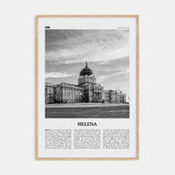 Helena Travel B&W No 1 Poster