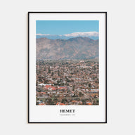 Hemet Portrait Color Poster