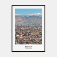 Hemet Portrait Color Poster