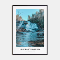 Henderson County Portrait Color Poster
