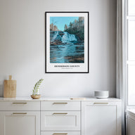 Henderson County Portrait Color Poster