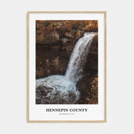 Hennepin County Portrait Color Poster