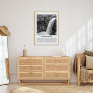 Hennepin County Travel B&W Poster