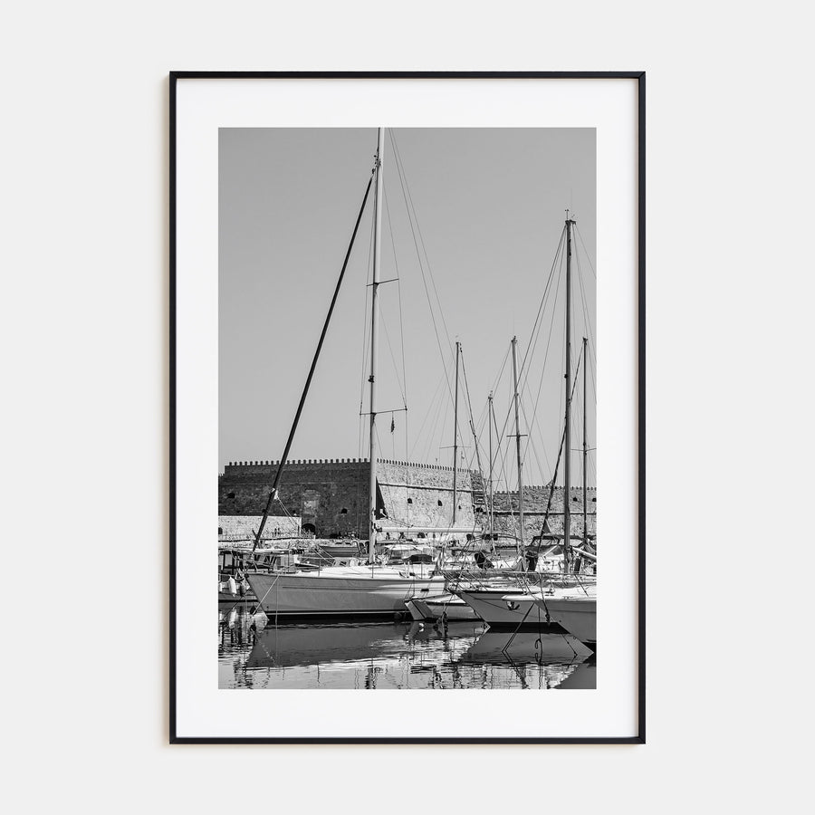 Heraklion Photo B&W Poster