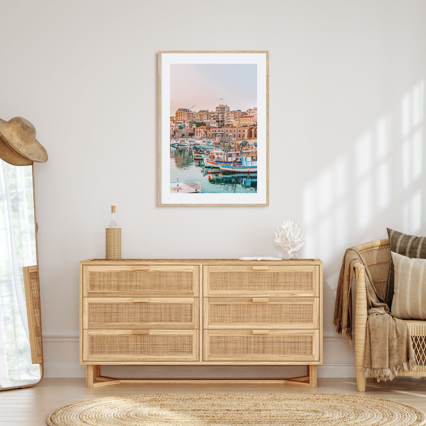 Heraklion Photo Color Poster