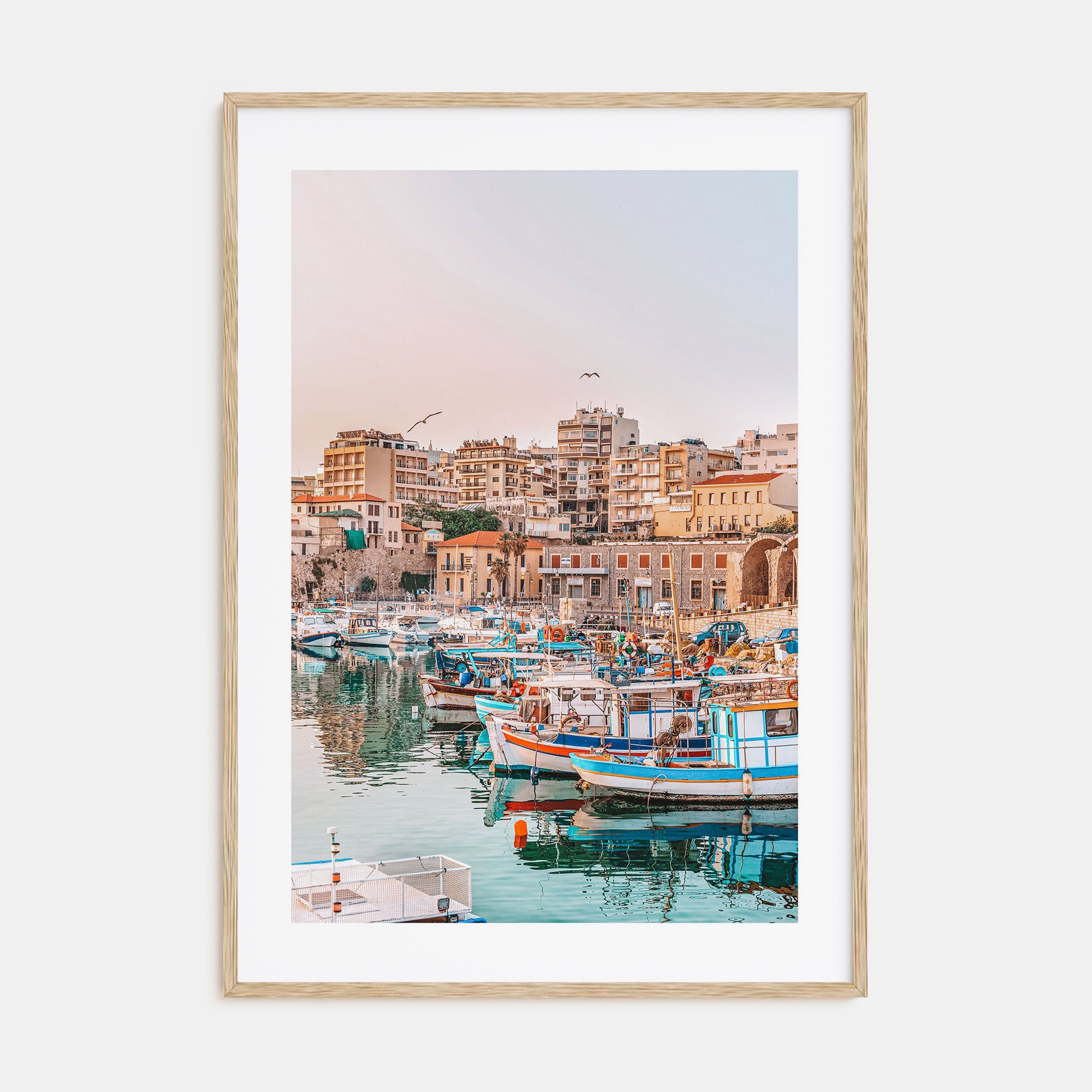 Heraklion Photo Color Poster