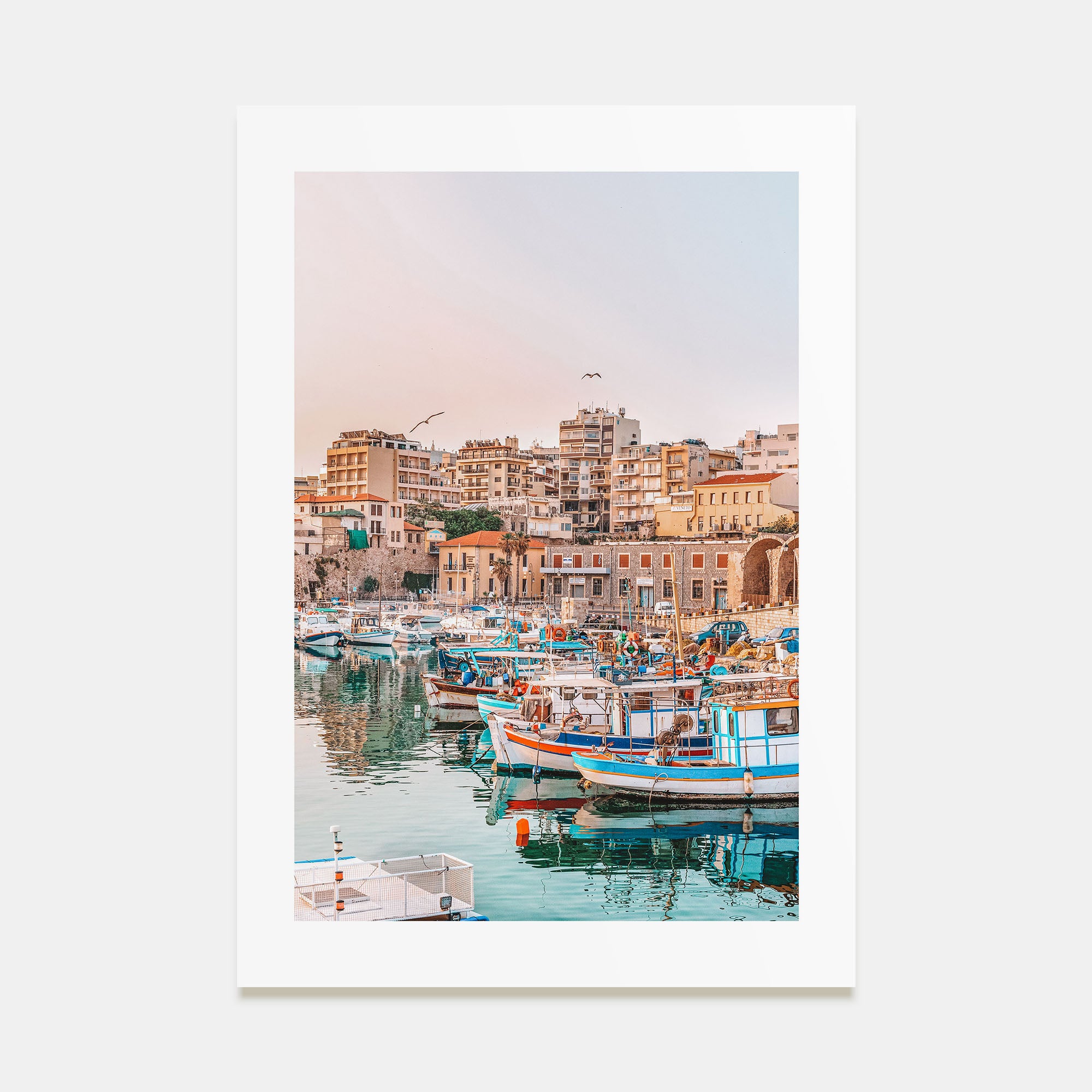Heraklion Photo Color Poster