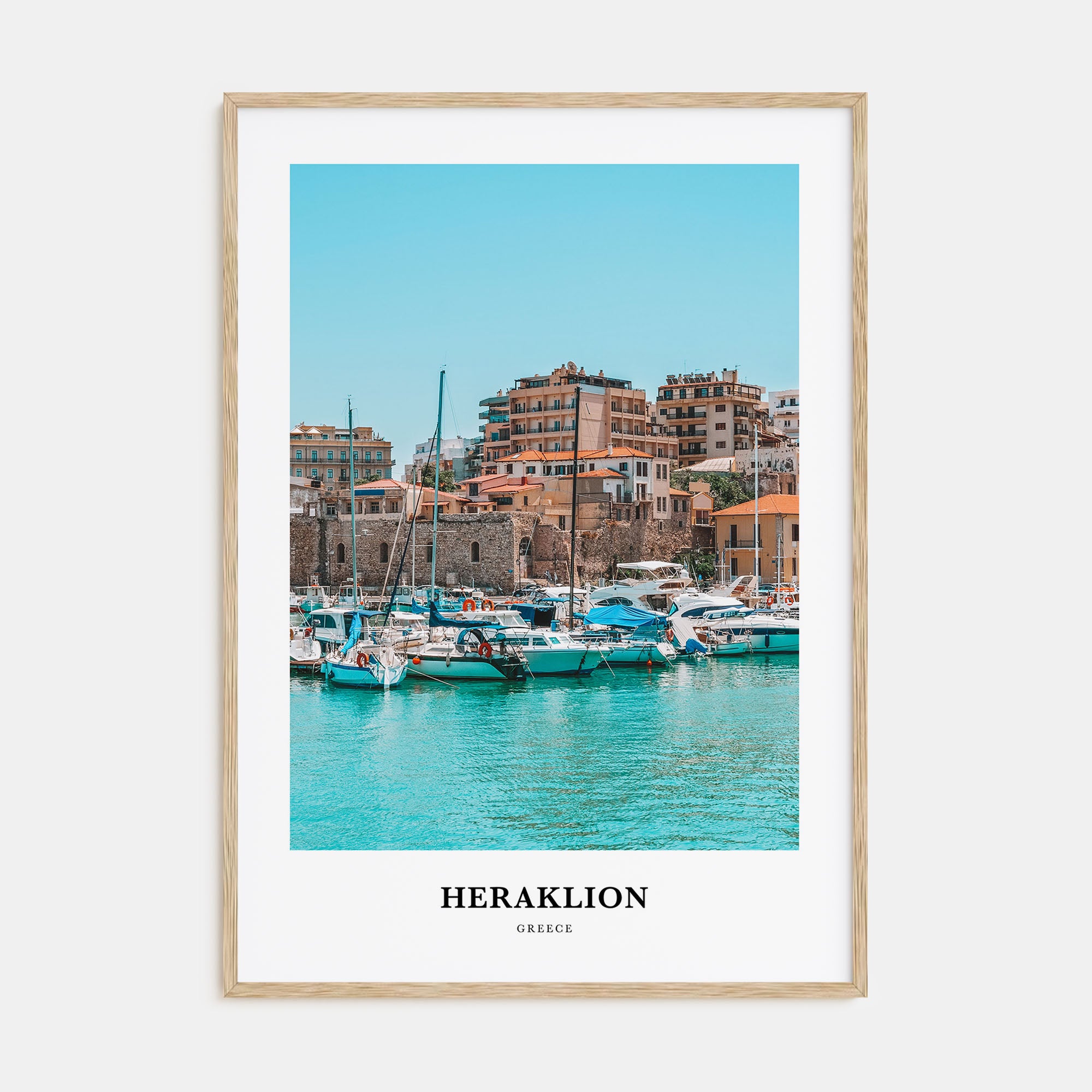 Heraklion Portrait Color Poster