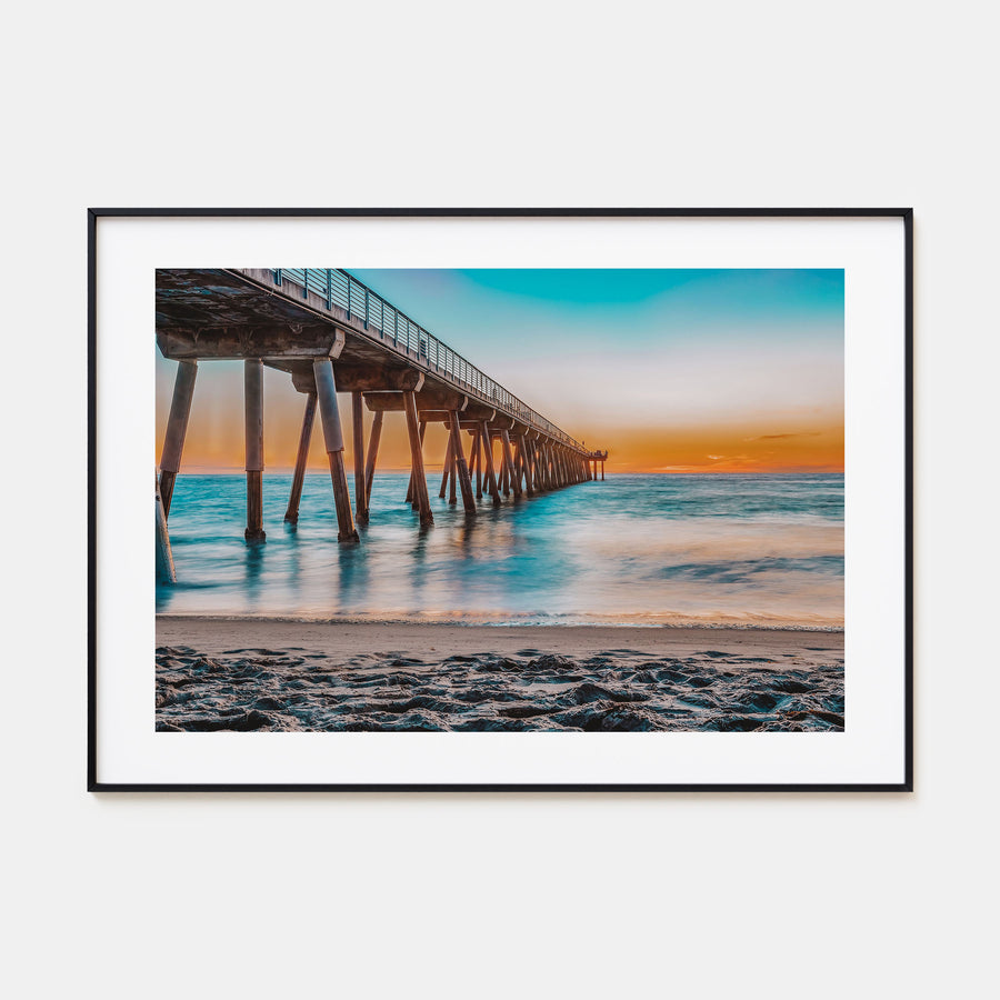 Hermosa Beach Landscape Color Poster