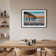 Hermosa Beach Landscape Color Poster