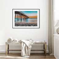 Hermosa Beach Landscape Color Poster