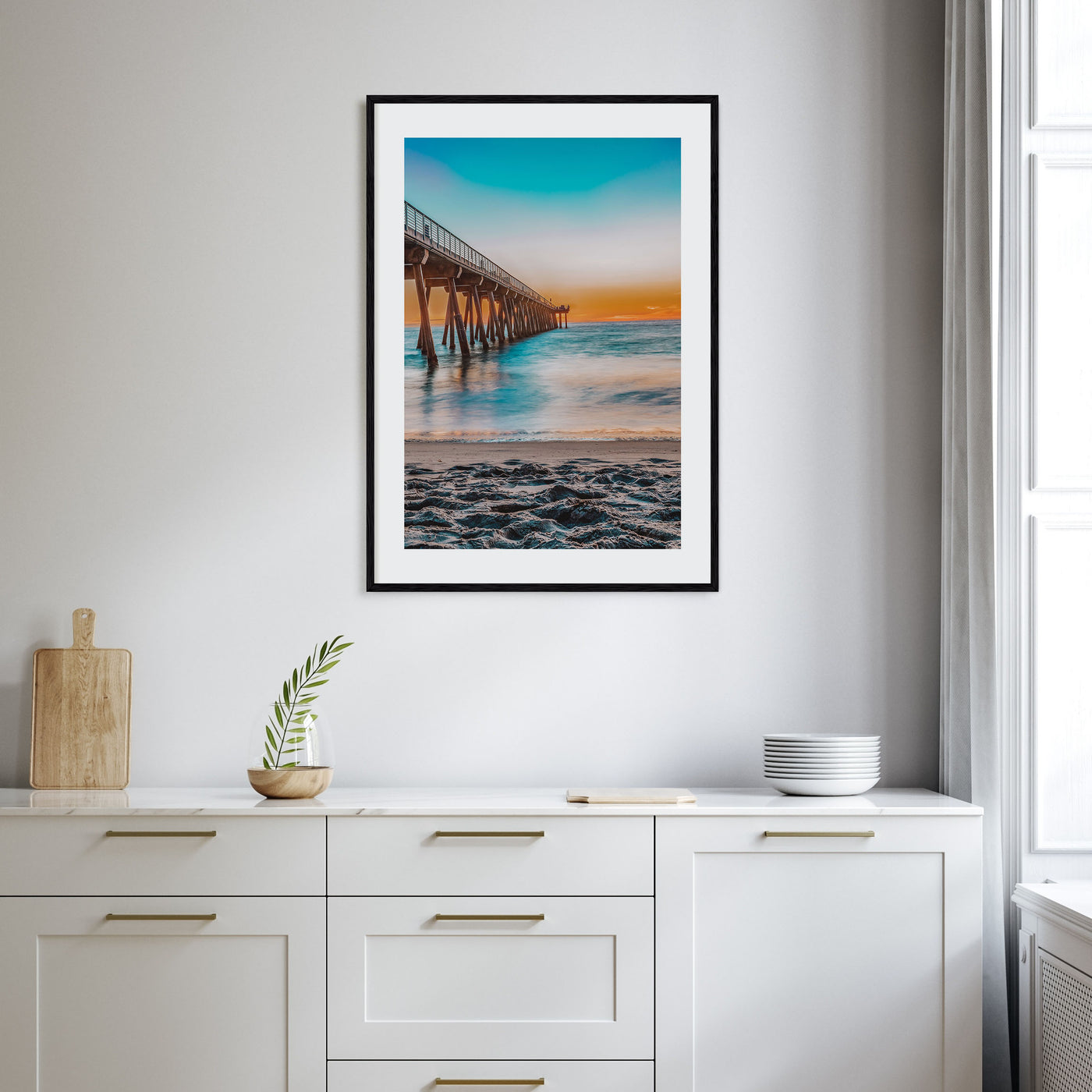 Hermosa Beach Photo Color No 1 Poster
