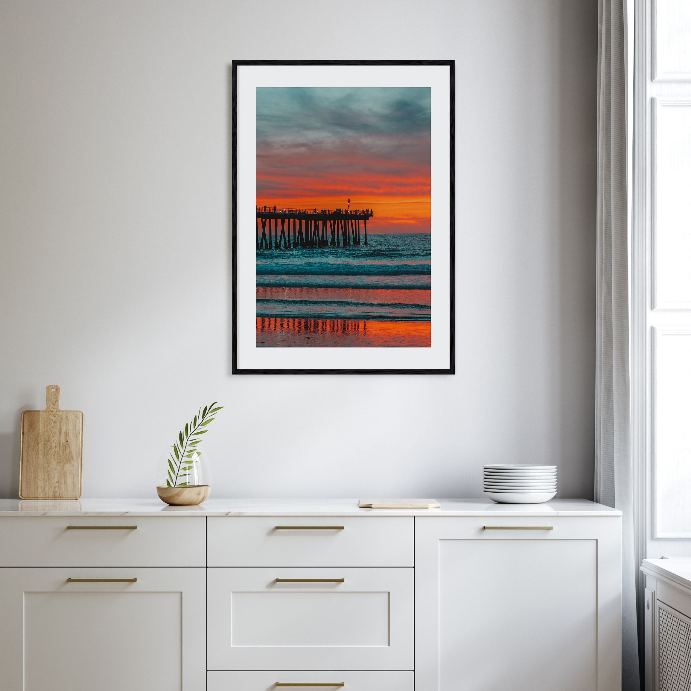 Hermosa Beach Photo Color No 2 Poster