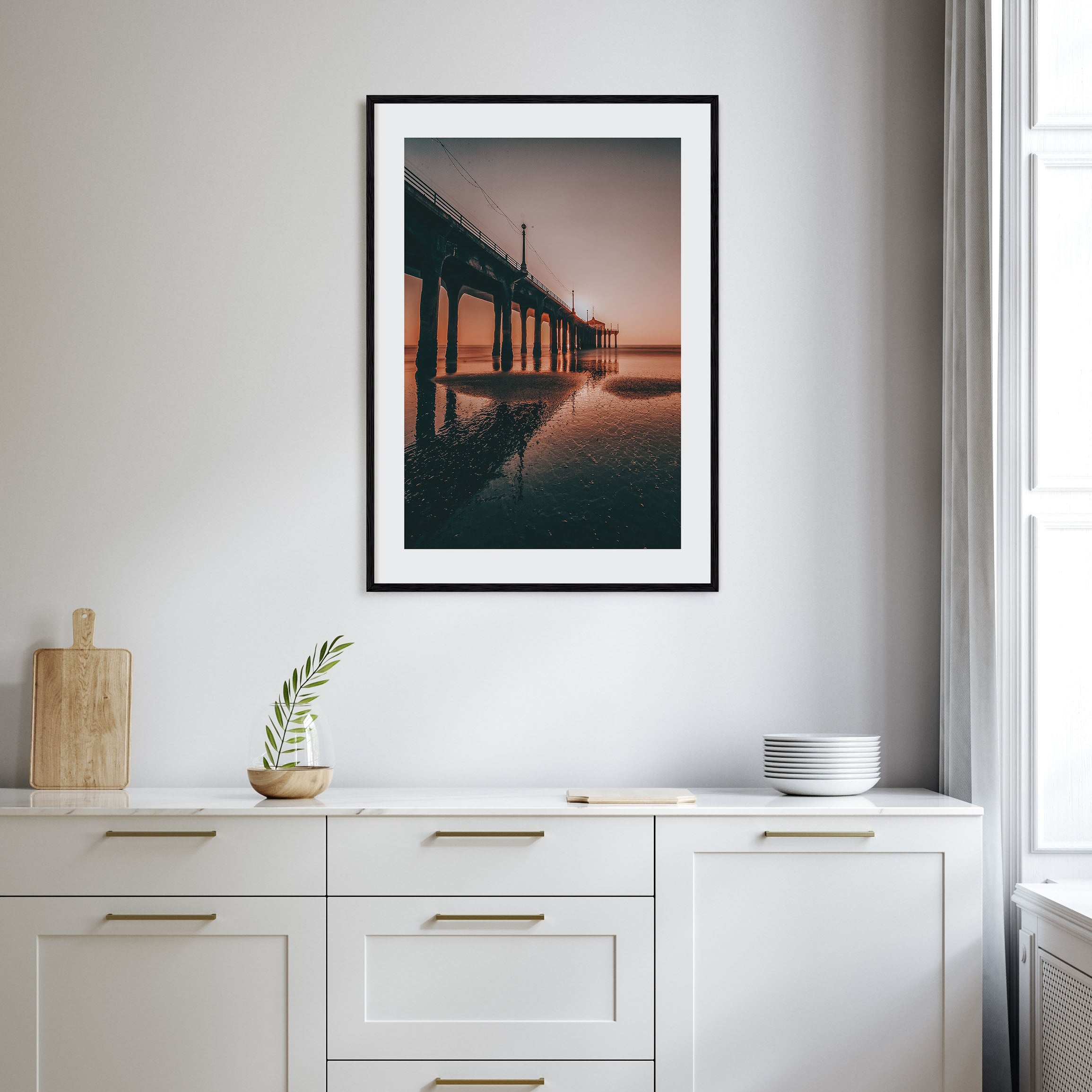 Hermosa Beach Photo Color No 3 Poster