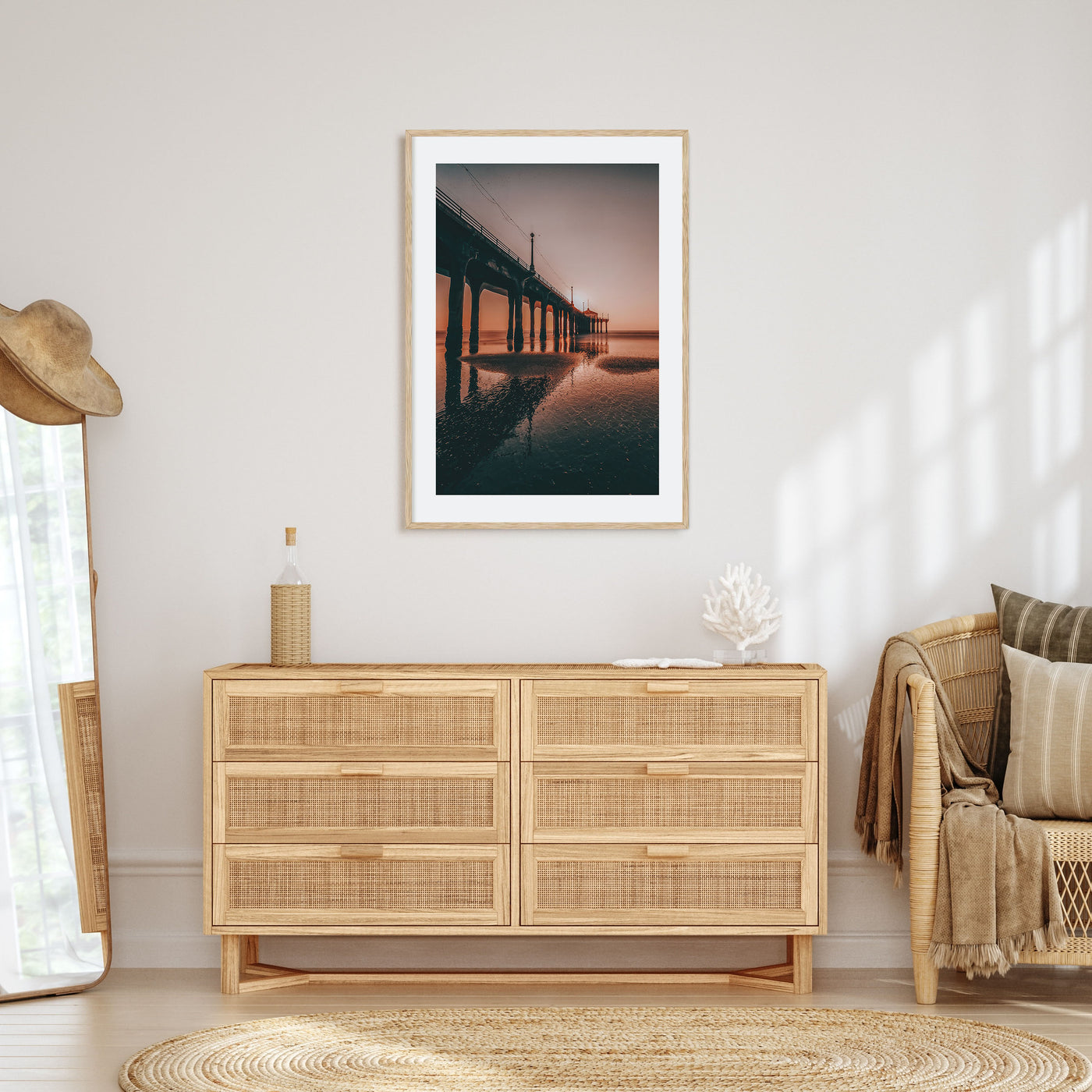 Hermosa Beach Photo Color No 3 Poster