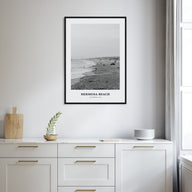Hermosa Beach Portrait B&W No 1 Poster