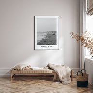 Hermosa Beach Portrait B&W No 1 Poster