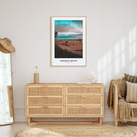 Hermosa Beach Portrait Color Poster