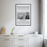 Hermosa Beach Travel B&W No 2 Poster