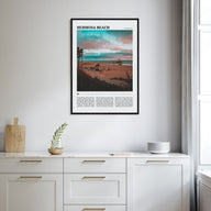 Hermosa Beach Travel Color Poster