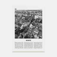 Herne Travel B&W Poster