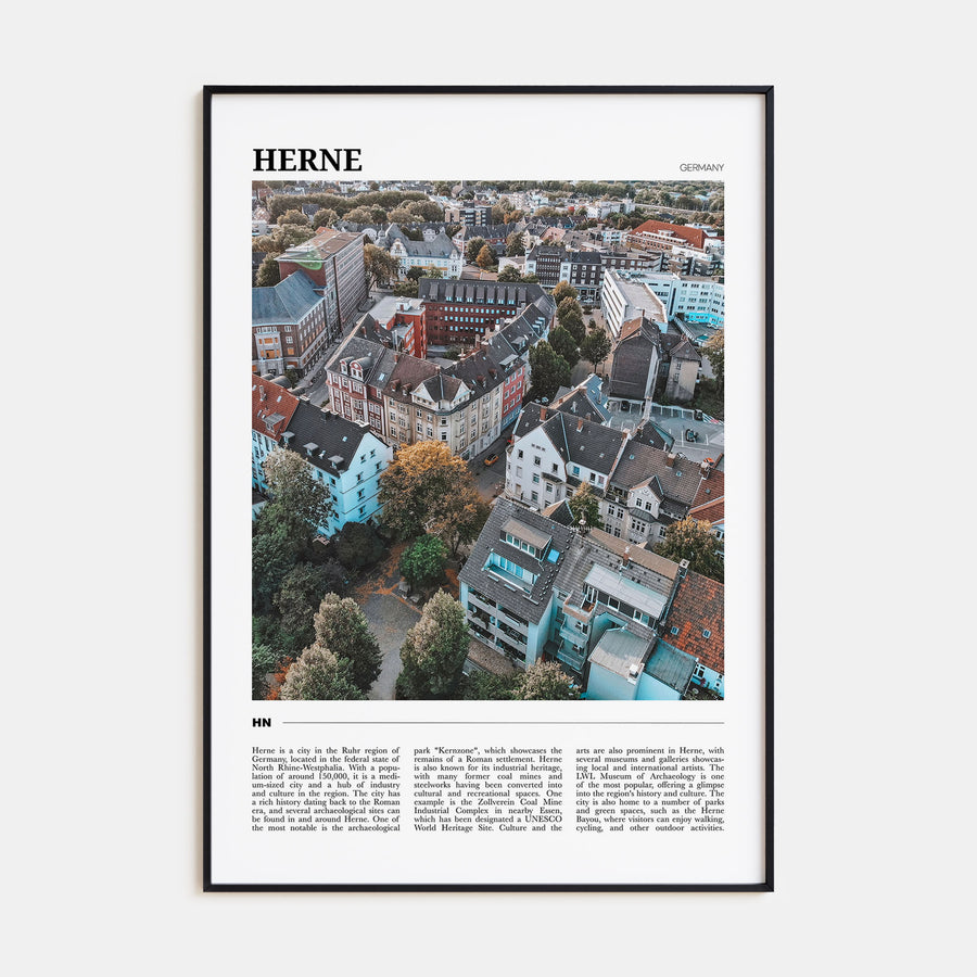 Herne Travel Color Poster