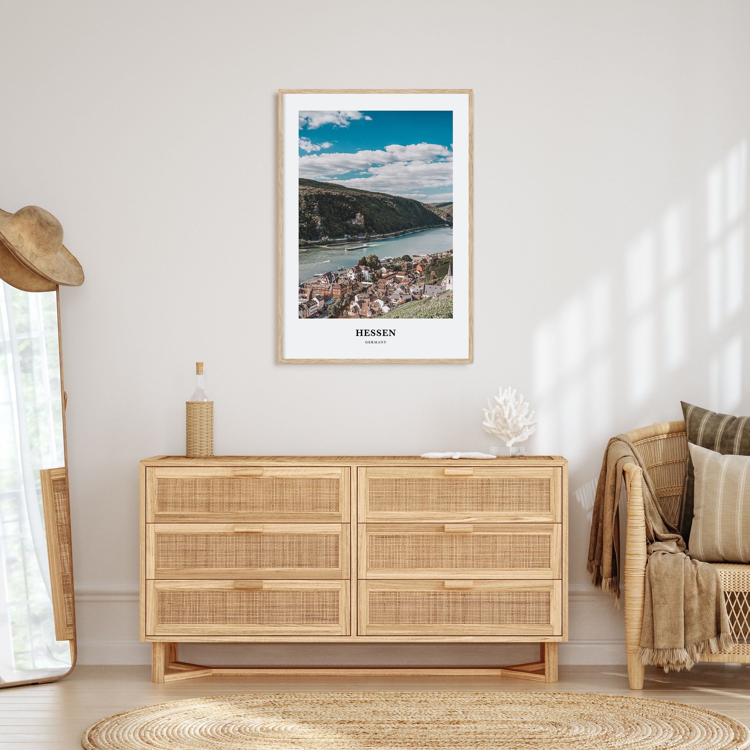 Hessen Portrait Color Poster