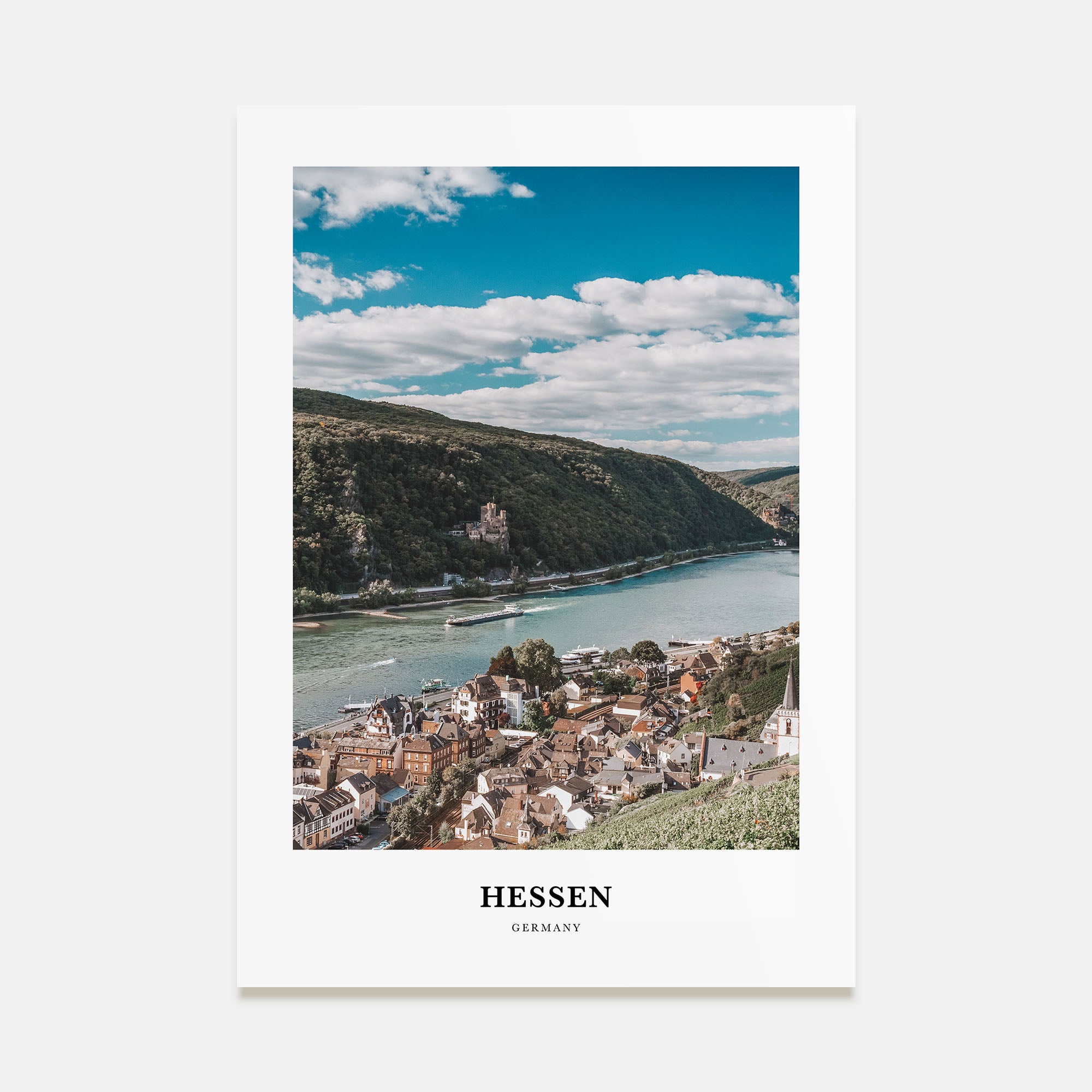 Hessen Portrait Color Poster