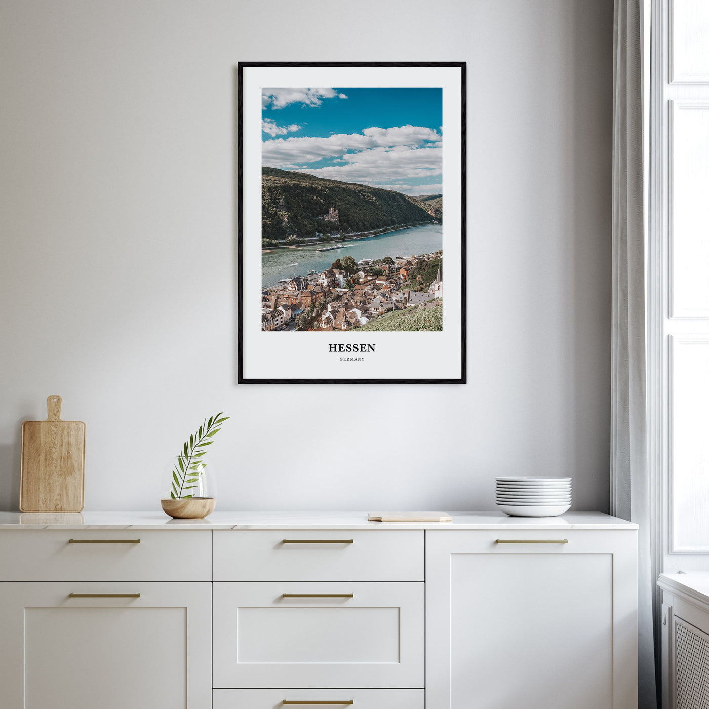 Hessen Portrait Color Poster