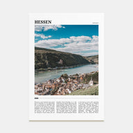 Hessen Travel Color Poster