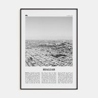 Hialeah Travel B&W Poster