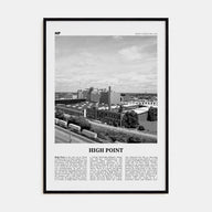 High Point Travel B&W Poster
