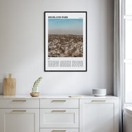 Highland Park Travel Color Poster