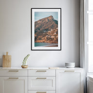 Hillside Houses Photo Color Poster