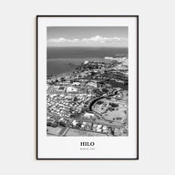 Hilo Portrait B&W Poster