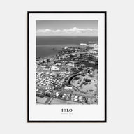 Hilo Portrait B&W Poster
