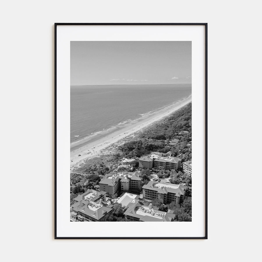 Hilton Head Island Photo B&W Poster