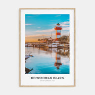 Hilton Head Island Portrait Color Poster