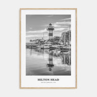 Hilton Head Portrait B&W Poster