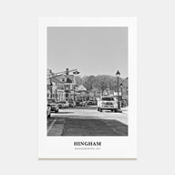 Hingham Portrait B&W Poster