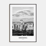 Hiroshima Portrait B&W Poster