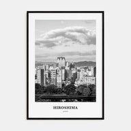 Hiroshima Portrait B&W Poster