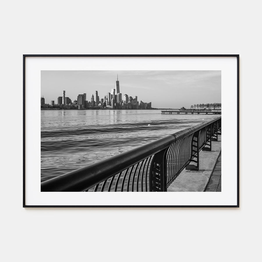 Hoboken Landscape B&W Poster