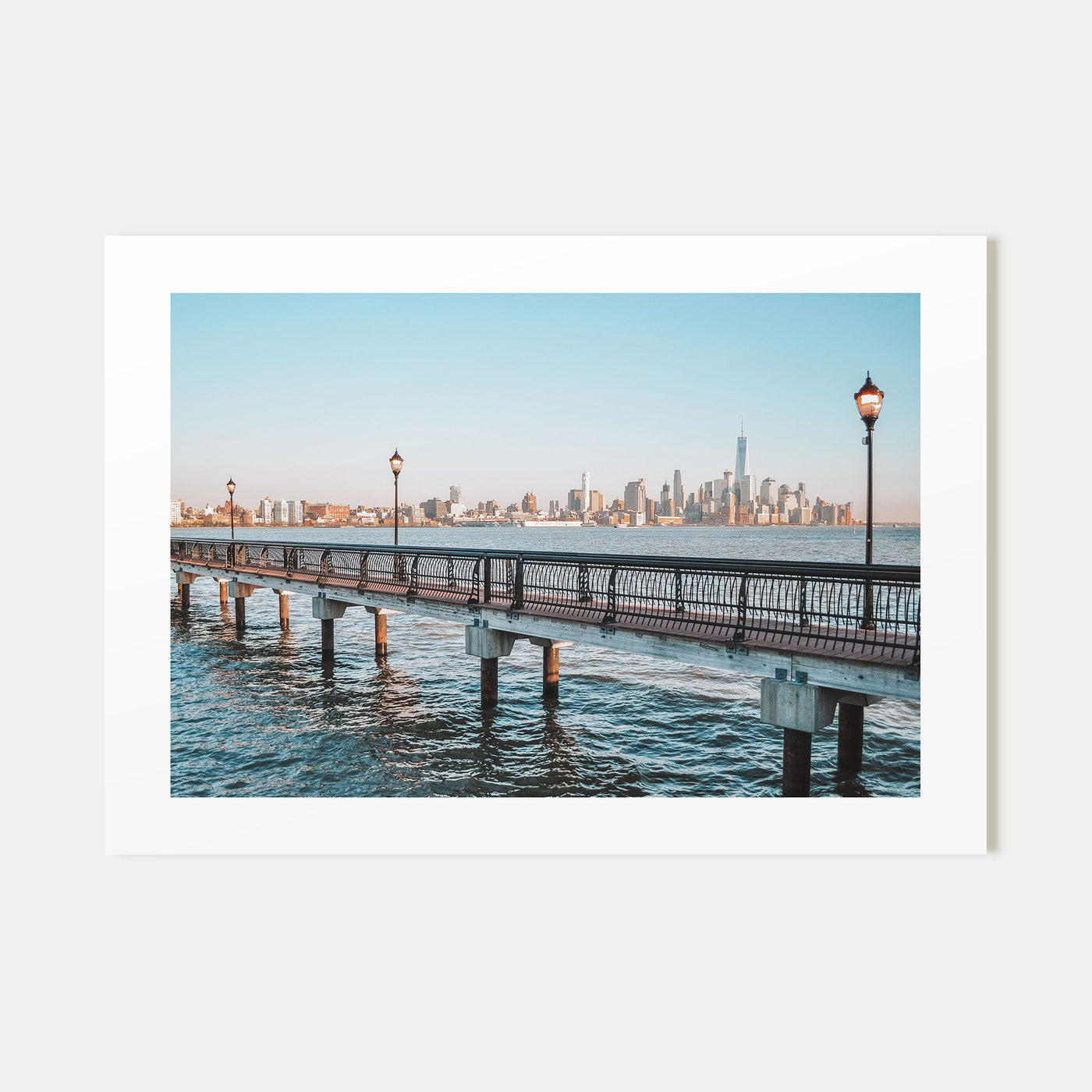 Hoboken Landscape Color Poster