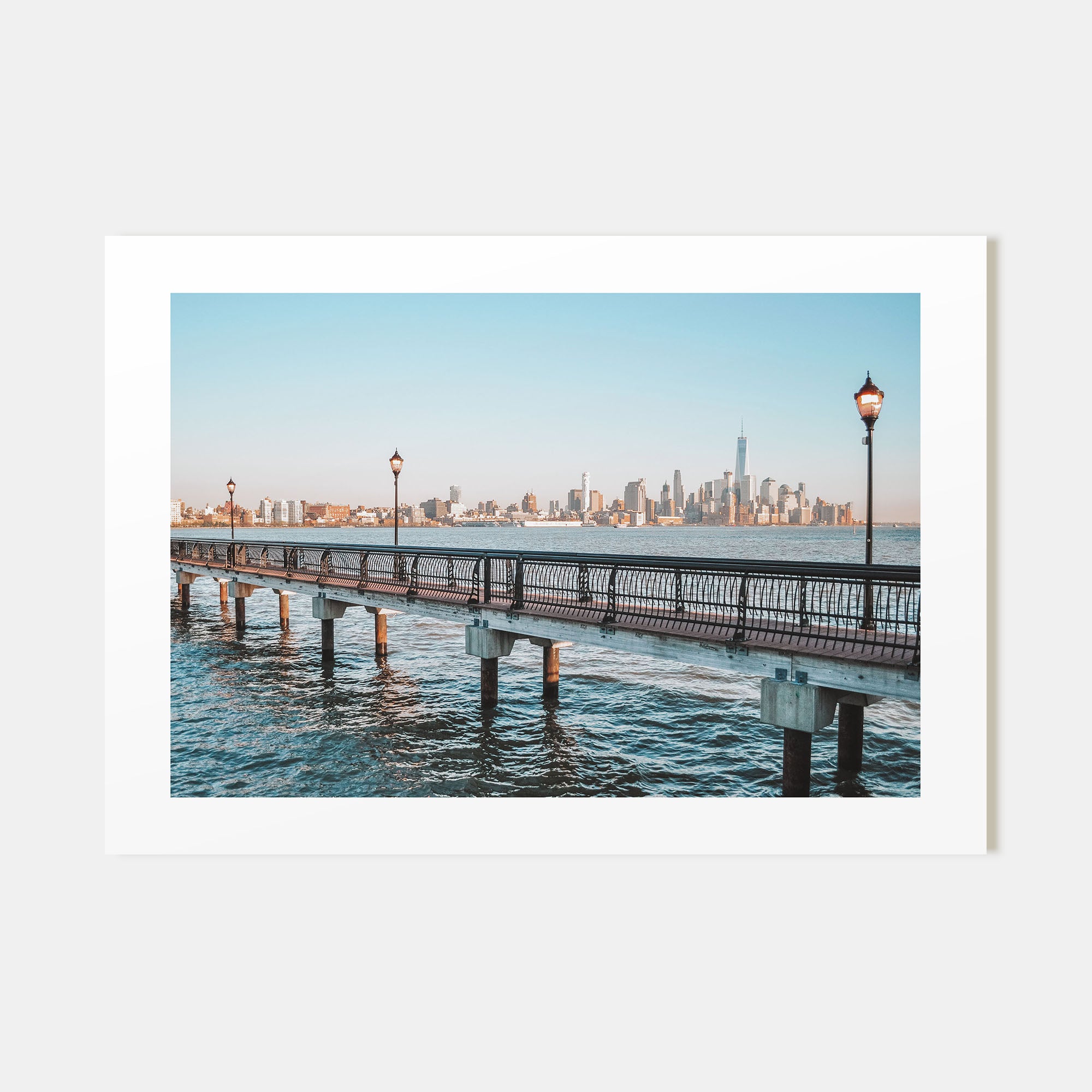 Hoboken Landscape Color Poster